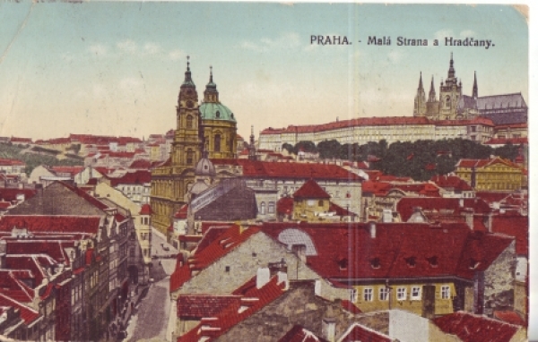 Prager Kleinseite + Hradschin 1916 95 004 ●
